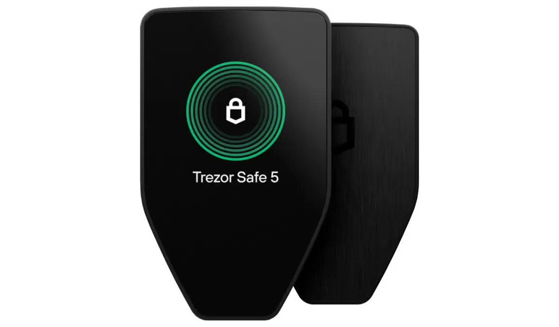 Trezor Safe 5 - hardware wallet z ekranem dotykowym